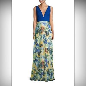New with tags Aidan Aidan Mattox Floral Maxi Dress - Size 6